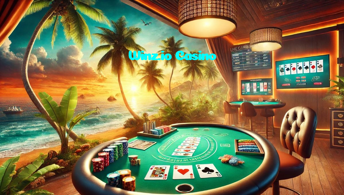 Winz.io Casino casino presented on mobile device in Pakistan with slots and live games
