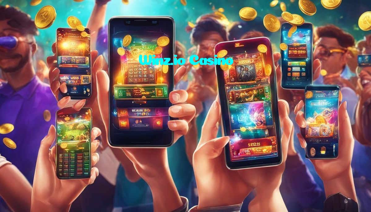 Winz.io Casino خوش آمدید بونس +600% پیشکش موبائل ایپ کے پروموشن سیکشن میں دکھائی دیتی ہے۔